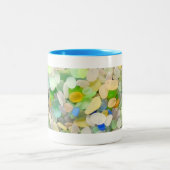 海のガラスコーヒー・マグ ツートーンマグカップ (中央)