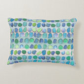 海のガラスビーチの流木 アクセントクッション (裏面)