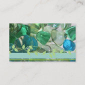 海のガラス名刺 名刺 (裏面)