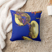 海のキノコ – クラゲ クッション (ブランケット)