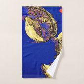 海のキノコ – クラゲ バスタオルセット (ハンドタオル)