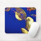 海のキノコ – クラゲ マウスパッド (マウス)