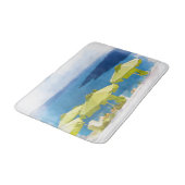 海のギリシャの絵画のバス・マットによるカクテル バスマット (アングル)