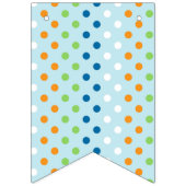 海のクジラの下でそれは男の子のベビーシャワーの旗です バンティングフラッグ (第2の旗)