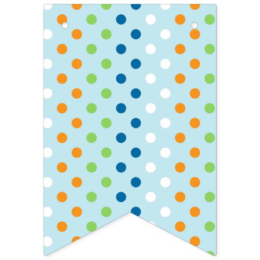 海のクジラの下でそれは男の子のベビーシャワーの旗です バンティングフラッグ (第2の旗)