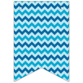 海のクジラの下でそれは男の子のベビーシャワーの旗です バンティングフラッグ (第3の旗)