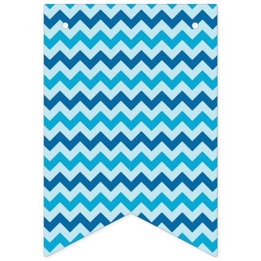 海のクジラの下でそれは男の子のベビーシャワーの旗です バンティングフラッグ (第3の旗)