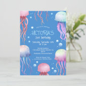 海のクラゲの誕生日パーティーの下で 招待状 (スタンド正面)