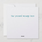 海のクリスマス シーズンカード (裏面)