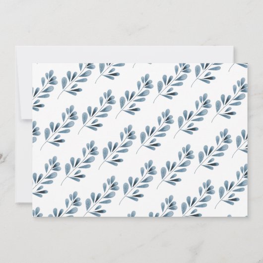 海のクリスマス ファミリー ハッピー ホリデー シーズンカード (裏面)