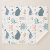 海のクリッター シェルパブランケット (正面(横))