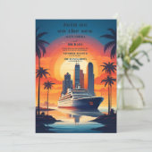 海のクルーズに参加結婚しよう 招待状 (スタンド正面)