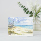海のグリーティングカードで ポストカード (スタンド正面)