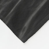 海のグレースケール写真 フリースブランケット (角)