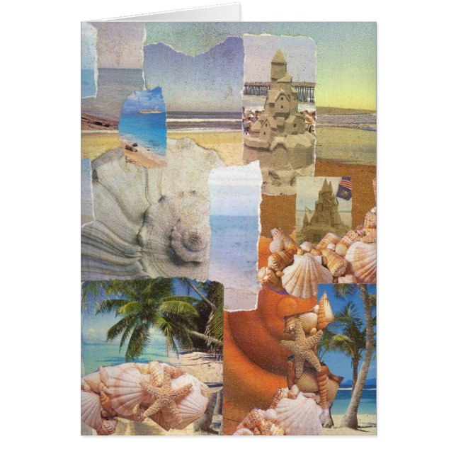 海のコラージュによるSandcastles (正面)