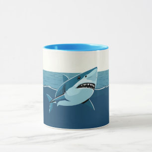 海のサメ マグカップ