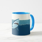 海のサメ マグカップ (正面右)