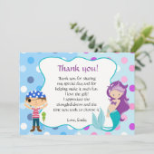 海のサンキューカードの下の人魚の海賊 サンキューカード (スタンド正面)