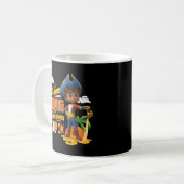 海のサンティアゴは決して海賊にな与えらない コーヒーマグカップ (正面左)