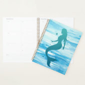 海のシルエットで人魚を描いたプランナー プランナー手帳 (ディスプレー)