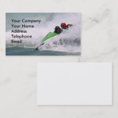 海のジェット機のスキーライダー 名刺 (正面/裏面)