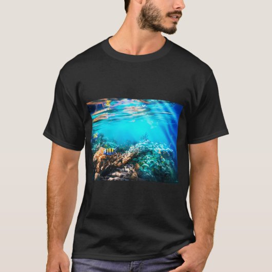 海のスペクトラム Tシャツ (正面)