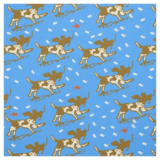 海のスマイル ファブリック (見本)