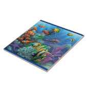 海のセラミックタイルの下 タイル (側面)