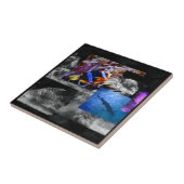 海のセラミックタイルの下 タイル (側面)