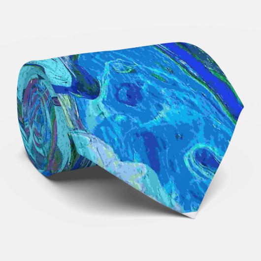 海のタイによる色 ネクタイ (ロール)