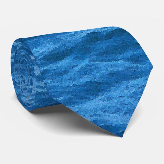 海のタイの共通の水潜り鳥 ネクタイ (ロール)