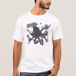 海のタコ Tシャツ