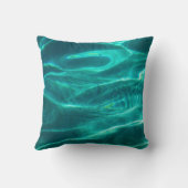 海のターコイズ水 クッション (裏面)