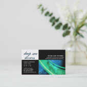 海のダイバーを追い払う 名刺 (スタンド正面)