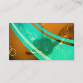 海のダイバーを追い払う 名刺 (裏面)