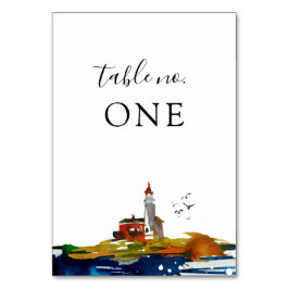 海のテーブルカ結婚ードで テーブルナンバー