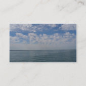 海のテーマの名刺 名刺 (裏面)