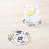 海のテーマパターン2 コースター (側面)