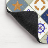 海のテーマパターン2 マウスパッド (コーナー)