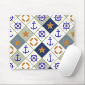 海のテーマパターン2 マウスパッド (マウス)