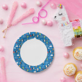 海のテーマ ペーパープレート (パーティー)