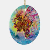 海のドラゴン セラミックオーナメント (右)