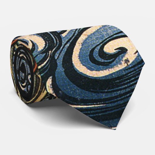 海のドラゴン ネクタイ (ロール)