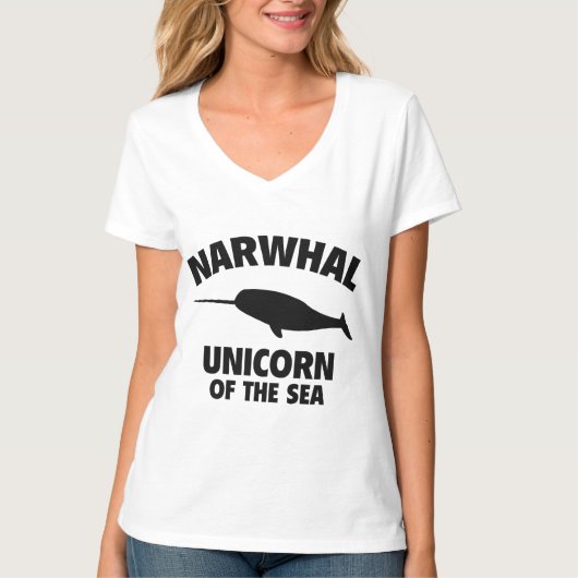 海のナージョール・ユニコーン Tシャツ (正面)
