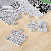 海のノーフォークの隣の古い穀倉地帯の井戸 ジグソーパズル (側面)