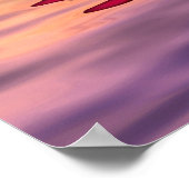 海のハート ポスター (角)