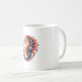 海のバレンタインデー コーヒーマグカップ (正面右)