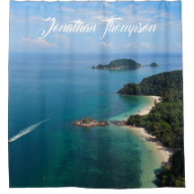 海のパーソナライズされた青い水青空