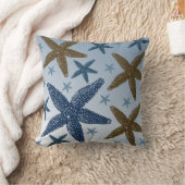 海のヒトデによって クッション (ブランケット)