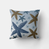 海のヒトデによって クッション (裏面)